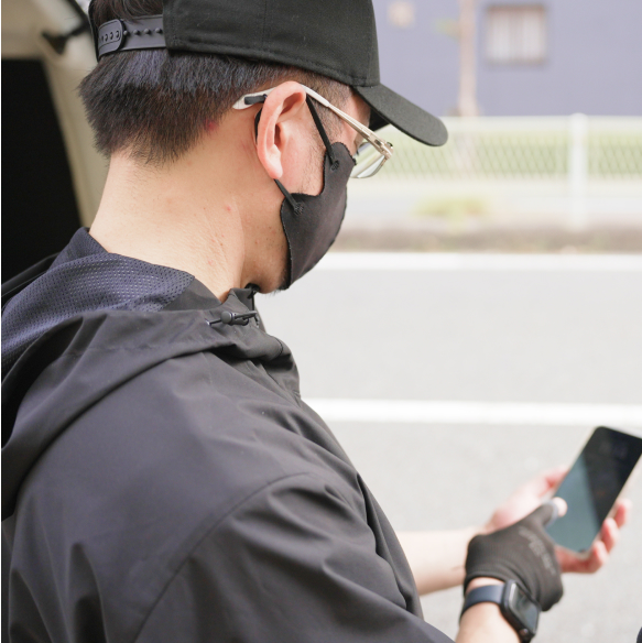 配送ルートもアプリで可能